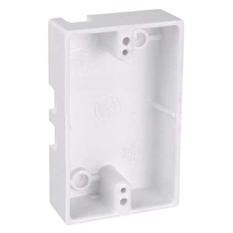 low profile 1 bay junction box|shallow surface mount junction box.